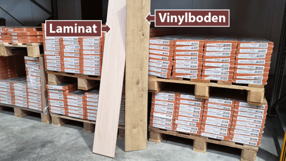 Vinylboden oder Laminat - Was ist besser?