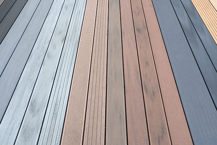 Mit WPC-Dielen haben Sie genügend Spielraum bei der farblichen Gestaltung Ihrer Terrasse
